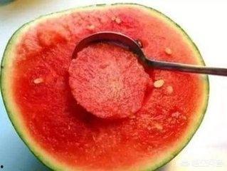 瓜农用勺吃瓜,传统农趣与现代生活的完美融合